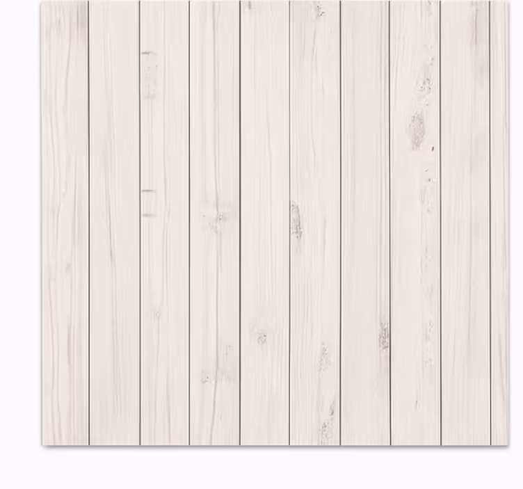 White window blind in weathered white wood - TenStickers