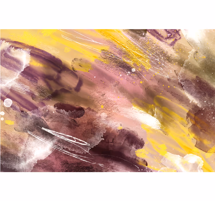Blind office abstract brush strokes design - TenStickers