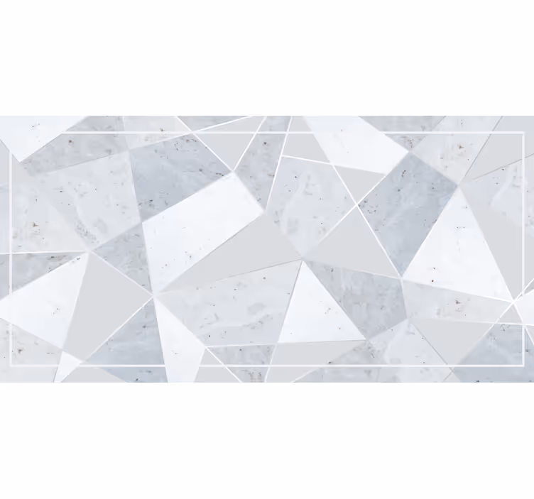 Blind grey abstract tile design - TenStickers