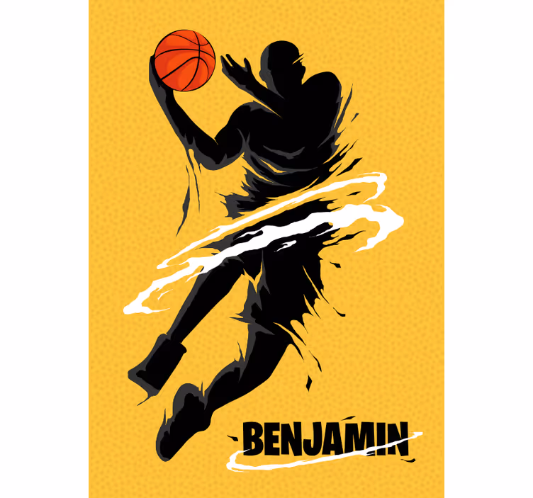 Blind teens basketball game - TenStickers