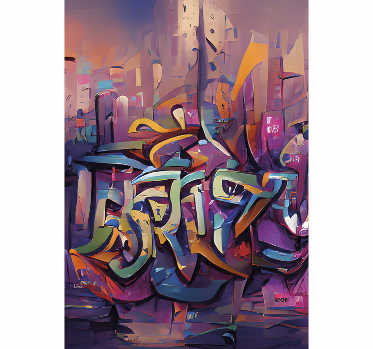 Blind teens street art graffiti - TenStickers