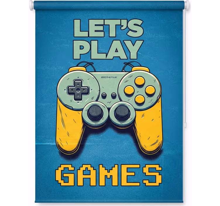 Blind teens let's enjoy gaming together - TenStickers