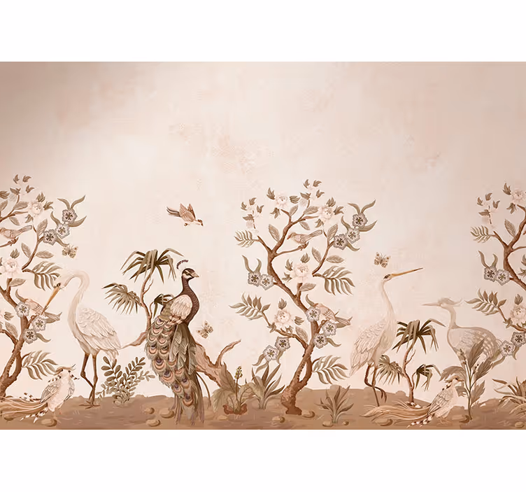 Rustic blind vintage wildlife - TenStickers