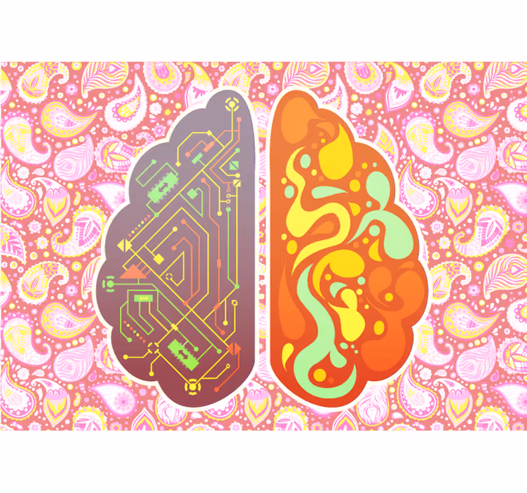 Zen blind paisley pattern design - TenStickers