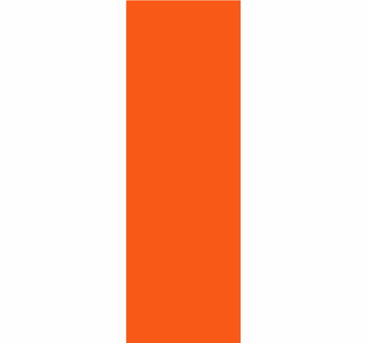 Orange blind in vibrant orange shade - TenStickers