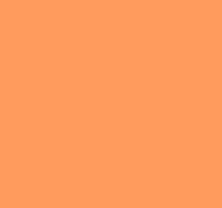 Orange blind apricot crush - TenStickers
