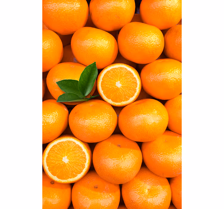 Orange blind with vibrant orange hues - TenStickers