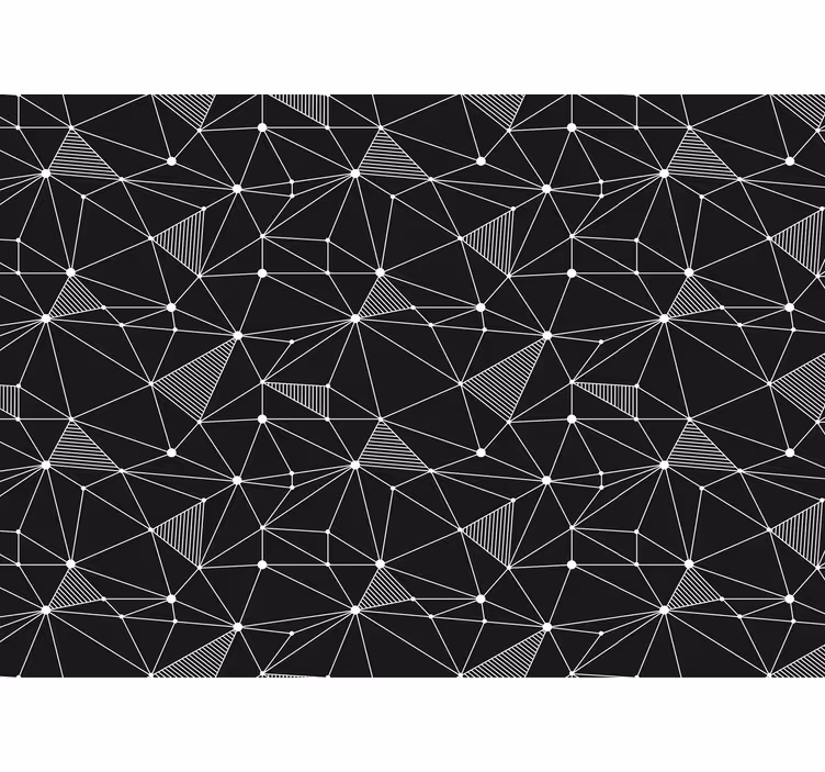Outdoor blind in black organic design - TenStickers