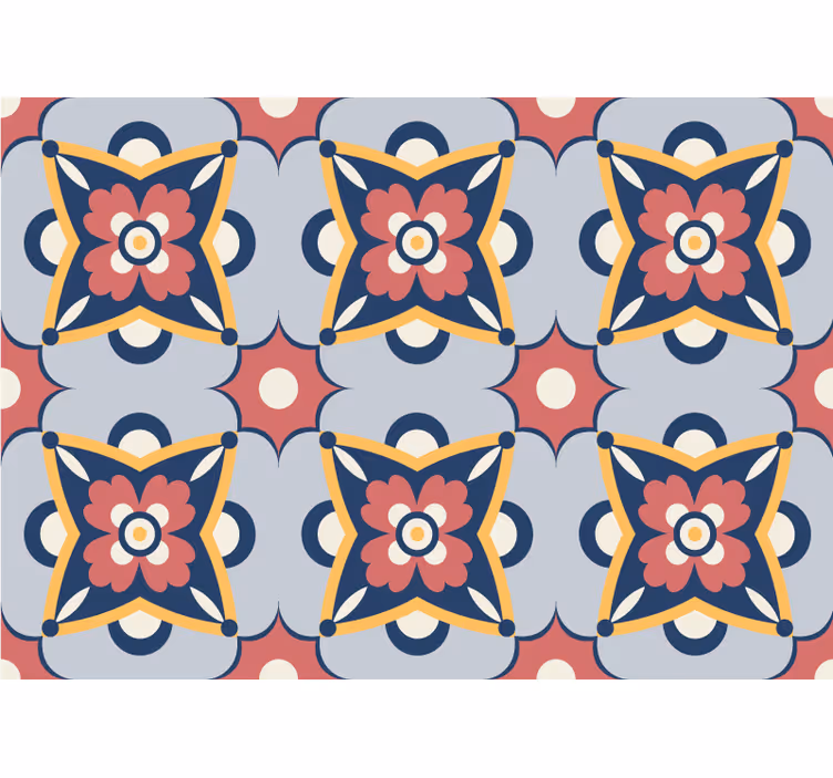 Outdoor blind with southern colorful pattern design - TenStickers