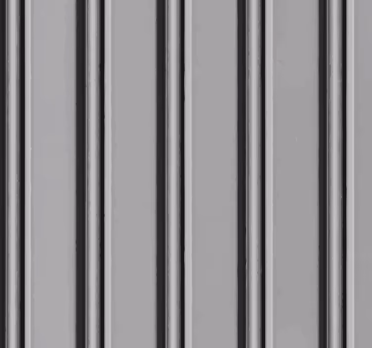 Blind teens grey wide vertical striped wallpaper - TenStickers