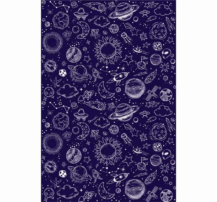 Blind teens planet doodle - TenStickers