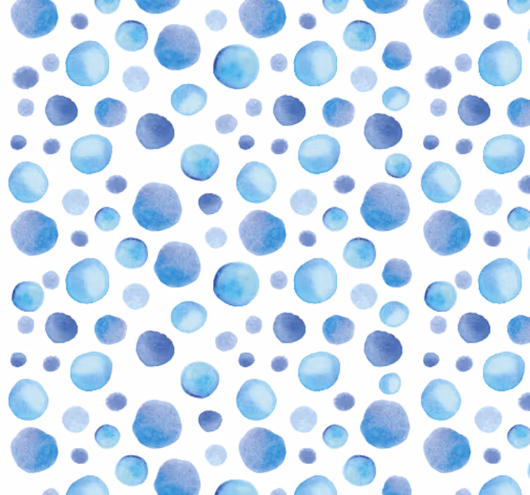Nursery roller blind with colorful bubbles design - TenStickers