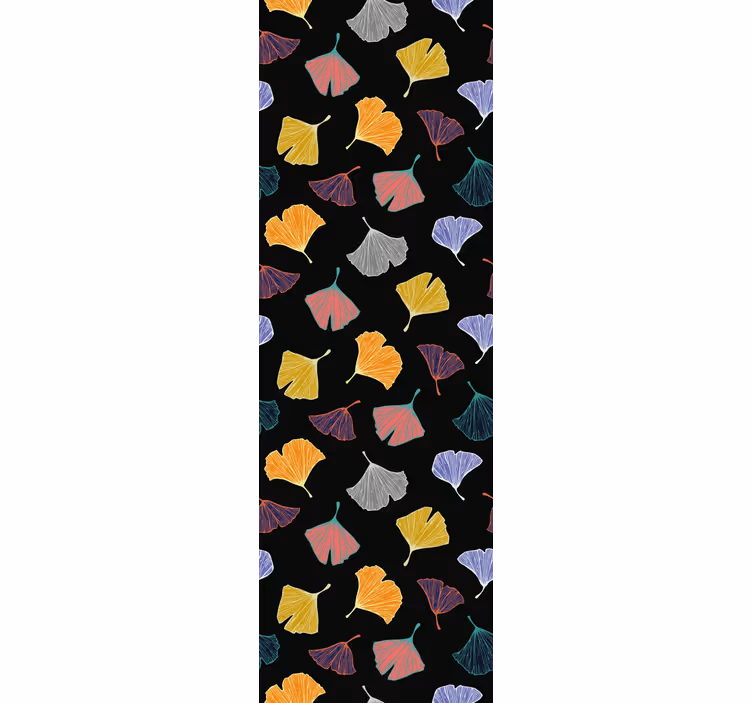 Hallway blind caltero ginkgo leaf - TenStickers