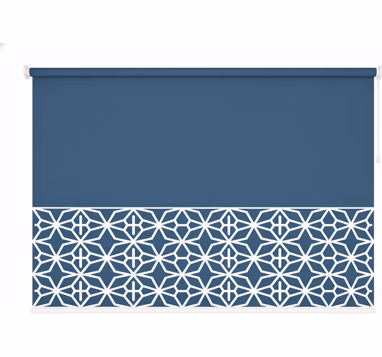 Blind blue light border lower - TenStickers