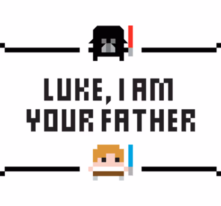 Blind films luke i am your father - TenStickers