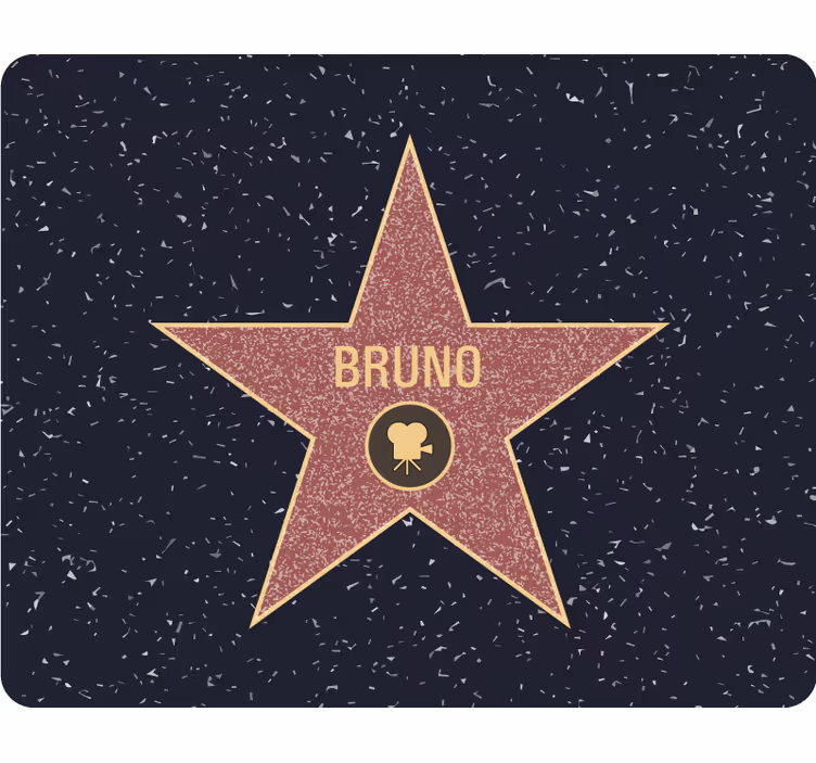 Blind films hollywood star - TenStickers