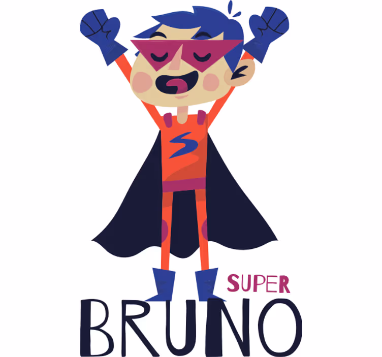 Blind superhero customized for you - TenStickers