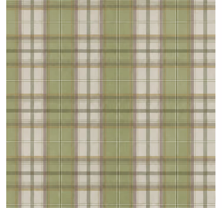 Blind green tartan kilt design - TenStickers