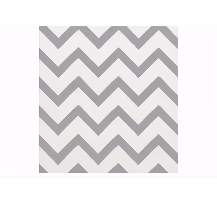 Blind grey geometric angles pattern - TenStickers