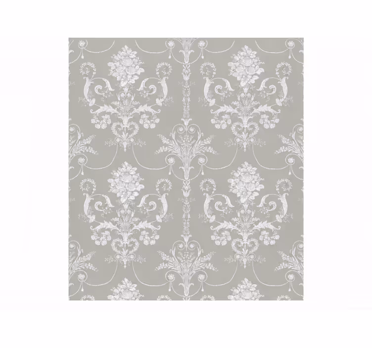 Blind grey royal floral design - TenStickers