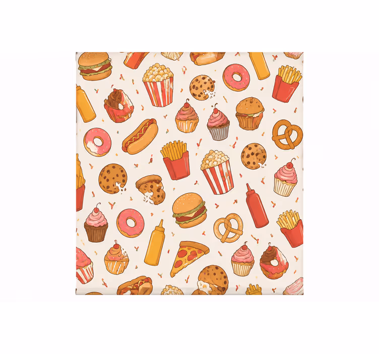 Blind kitchen width 300 snack pattern - TenStickers