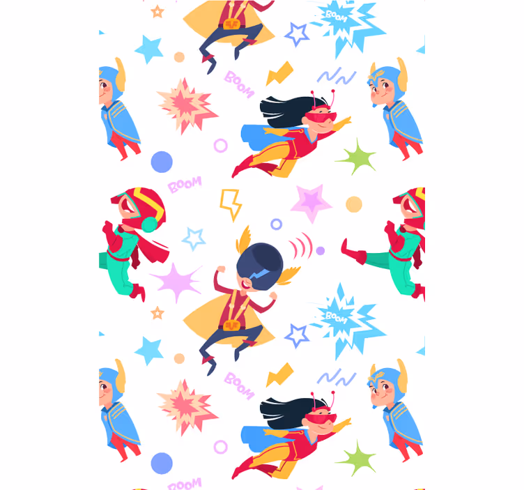 Superhero Adventures blind superhero - TenStickers