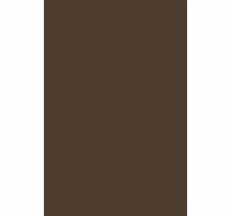 Opaque Simplicity brown blind - TenStickers