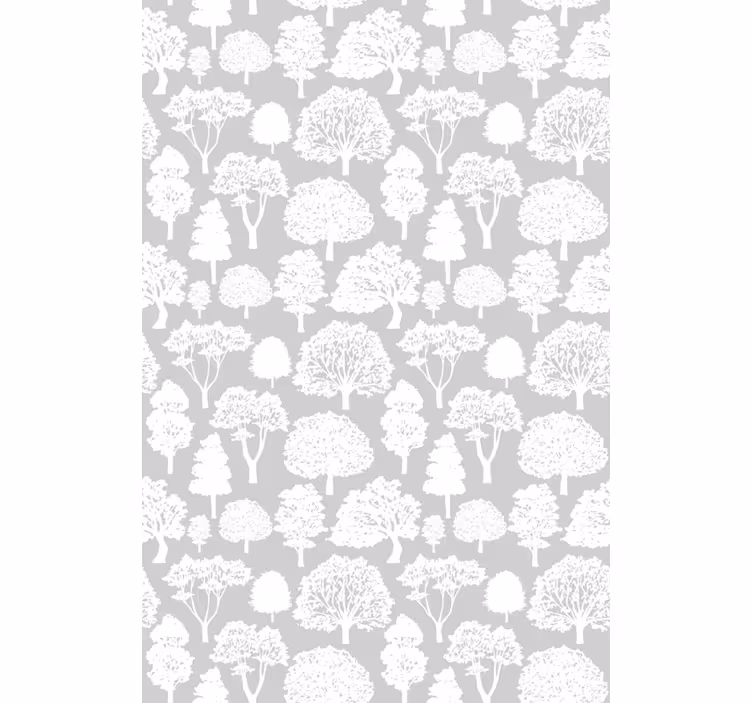 Arboreal Silhouettes tree blind - TenStickers