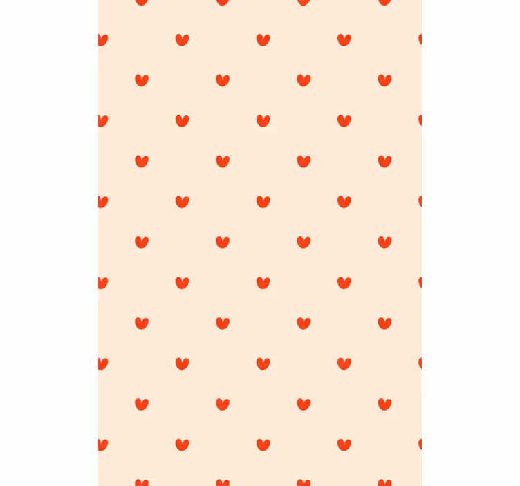 Heart Pattern Simplicity love blind - TenStickers