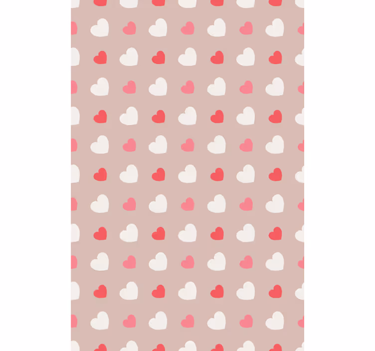Beige Pattern love blind - TenStickers