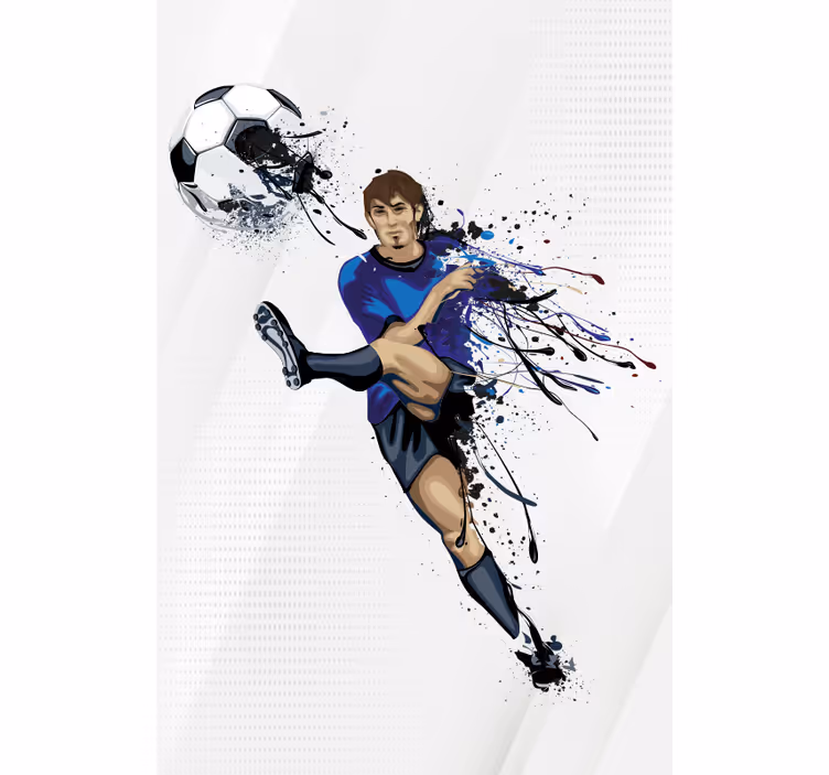 Action Kick blind sports - TenStickers
