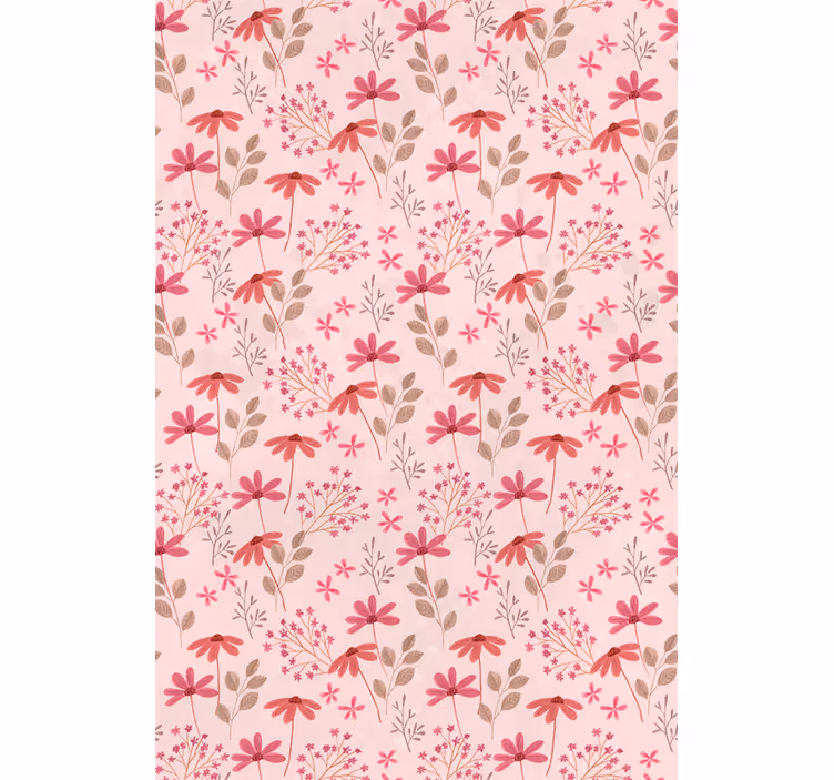 Botanical Arrangement Joy blind flowers and plants - TenStickers