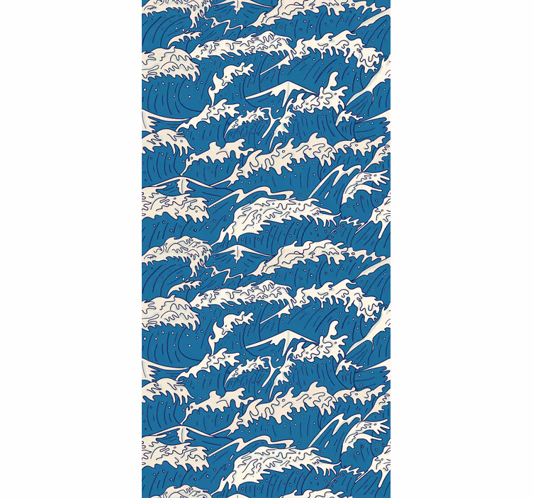 Blind with marine surge design - TenStickers
