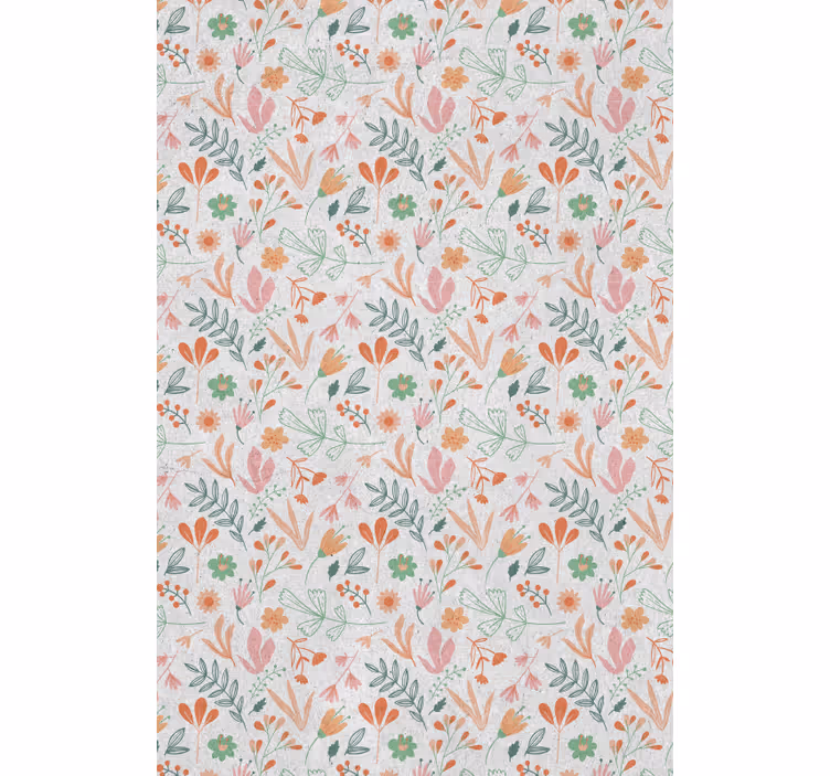 Botanical Oasis Concept blind flowers and plants - TenStickers