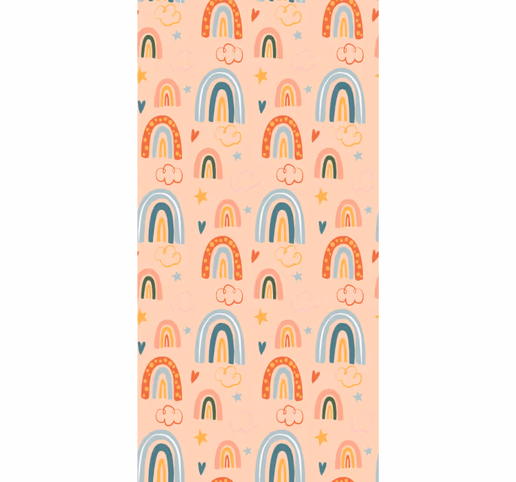 Rainbow pattern delight blind children - TenStickers
