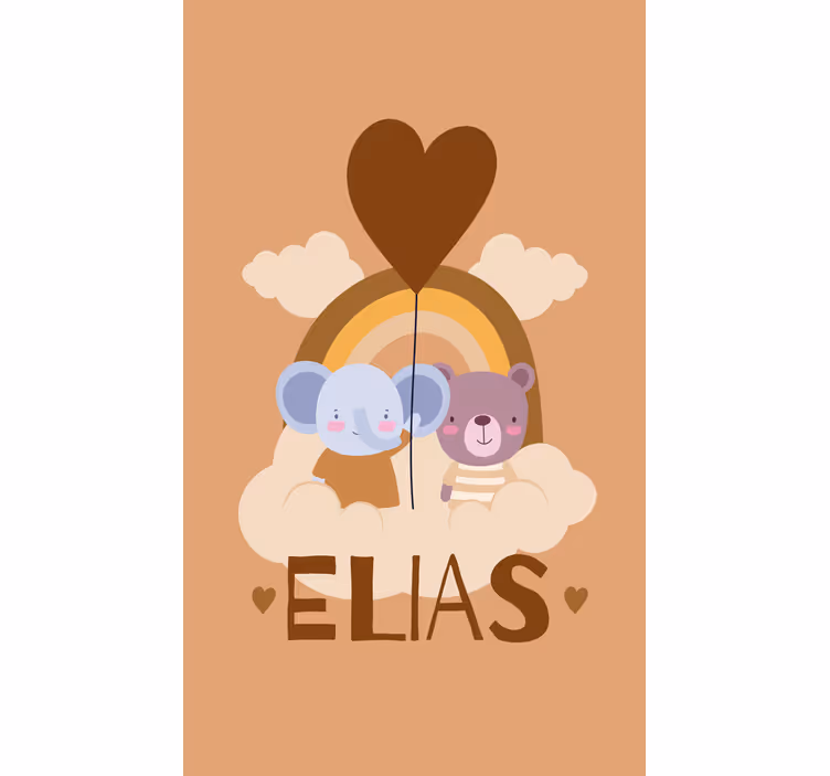 Koala Bear Friends customised roller blind - TenStickers