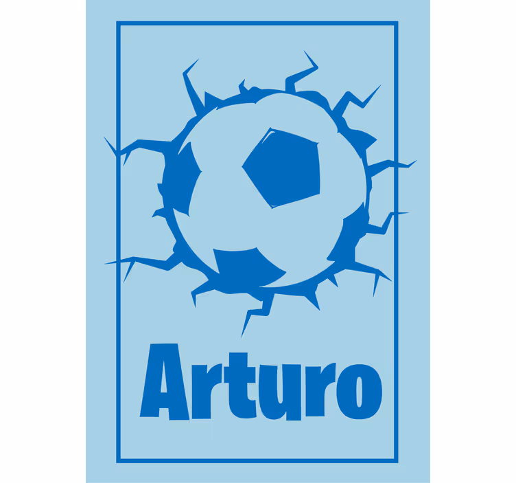 Customized Soccer Design blind sports - TenStickers