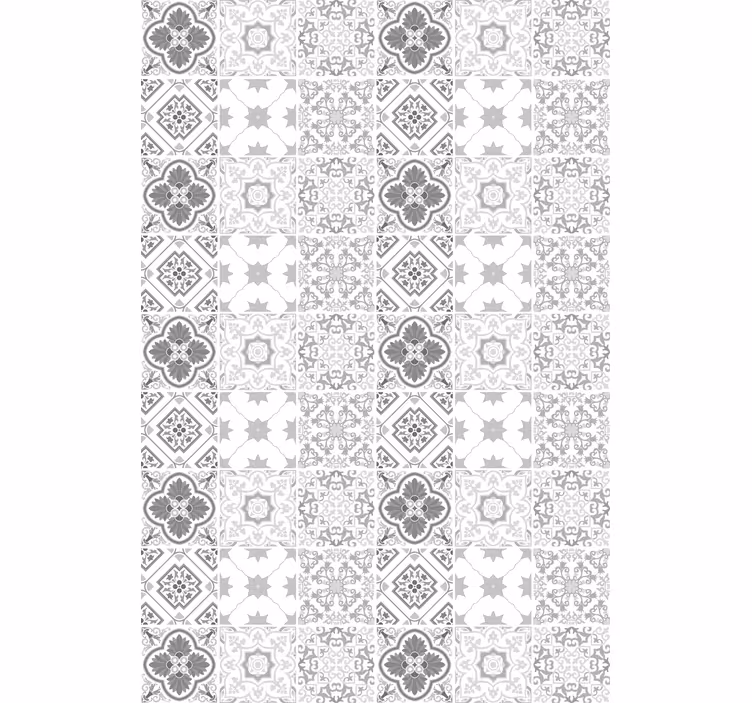 Geometric Pattern Tiles fun blind - TenStickers