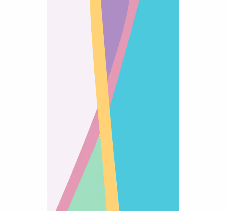 Geometric colorful patterns modern blind - TenStickers