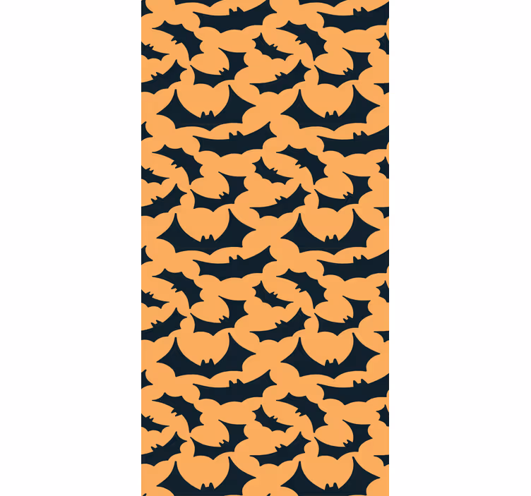 Bat Silhouette Pattern animals blind - TenStickers