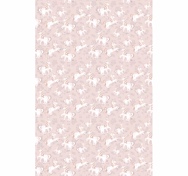 Beige unicorn fantasy blind children - TenStickers