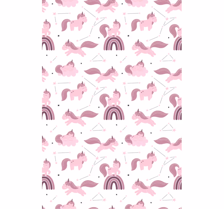 Pink unicorns and arches blind children - TenStickers