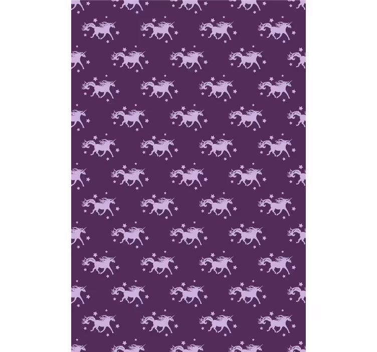 Magical Unicorn Pattern animals blind - TenStickers