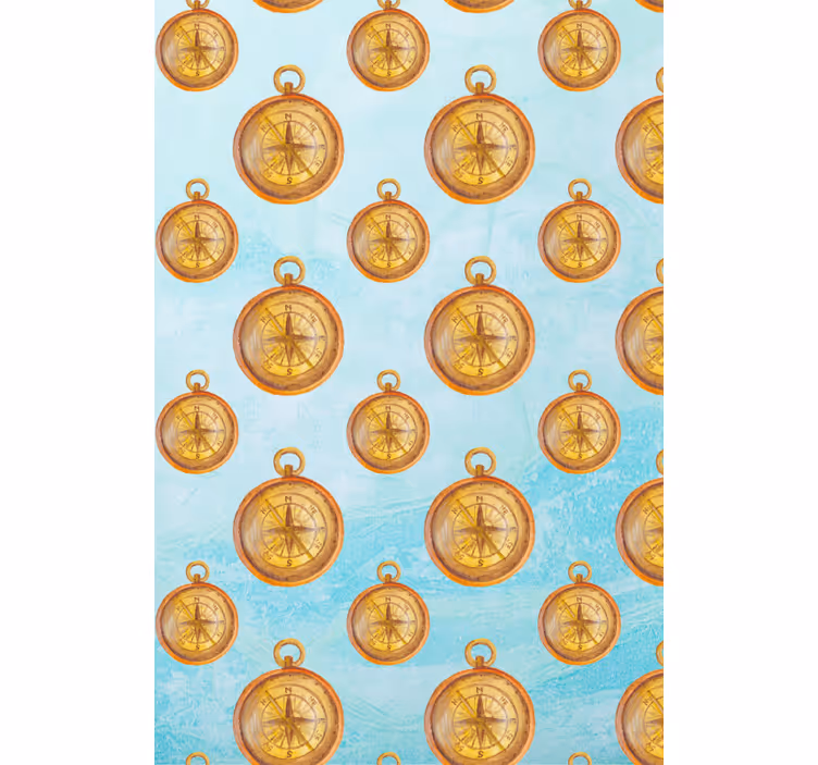 Vintage compass pattern blind original - TenStickers