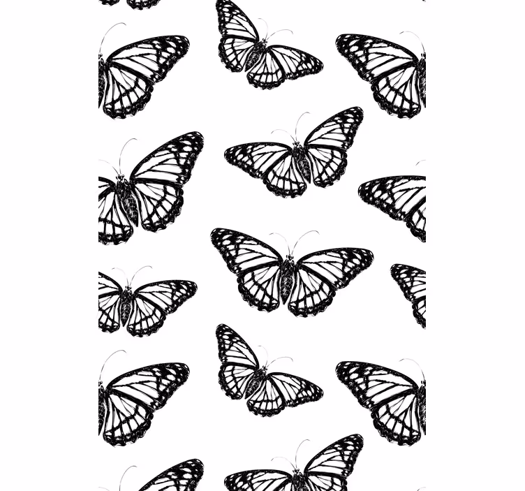 Striking monarch wings butterflies blind - TenStickers