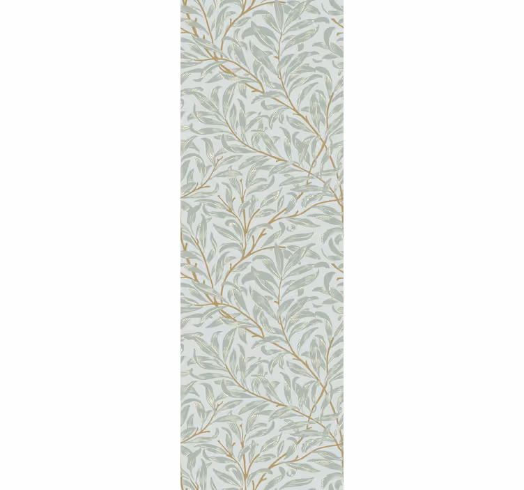 Gentle Leaf Motifs blind flowers and plants - TenStickers