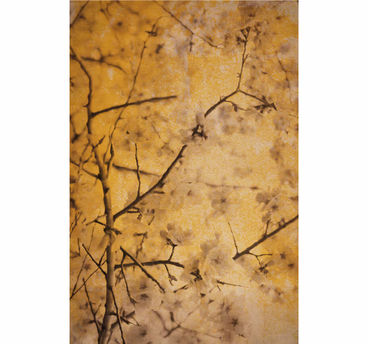 Sakura Twigs blind flowers and plants - TenStickers