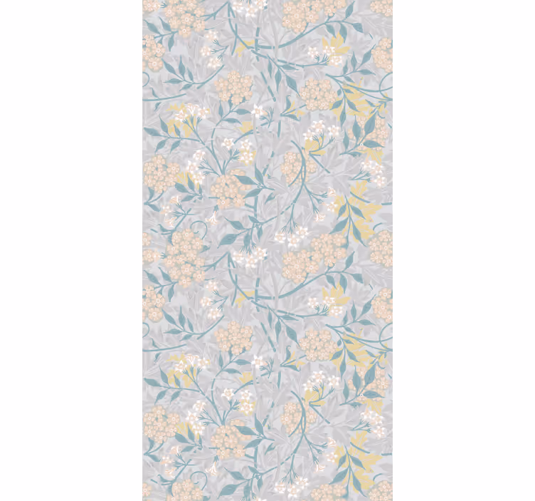 Subtle Botanical Arrangement blind flowers and plants - TenStickers