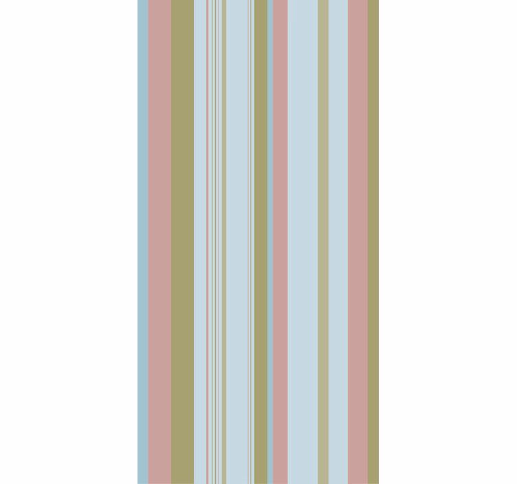 Modern blind with abstract striped design - TenStickers