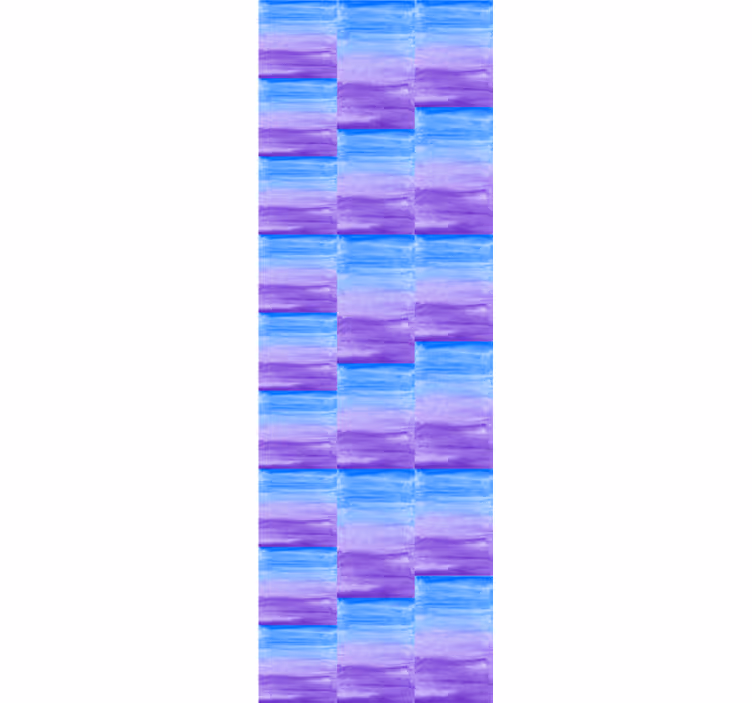 Layered Brushstrokes Pattern pattern roller blind - TenStickers